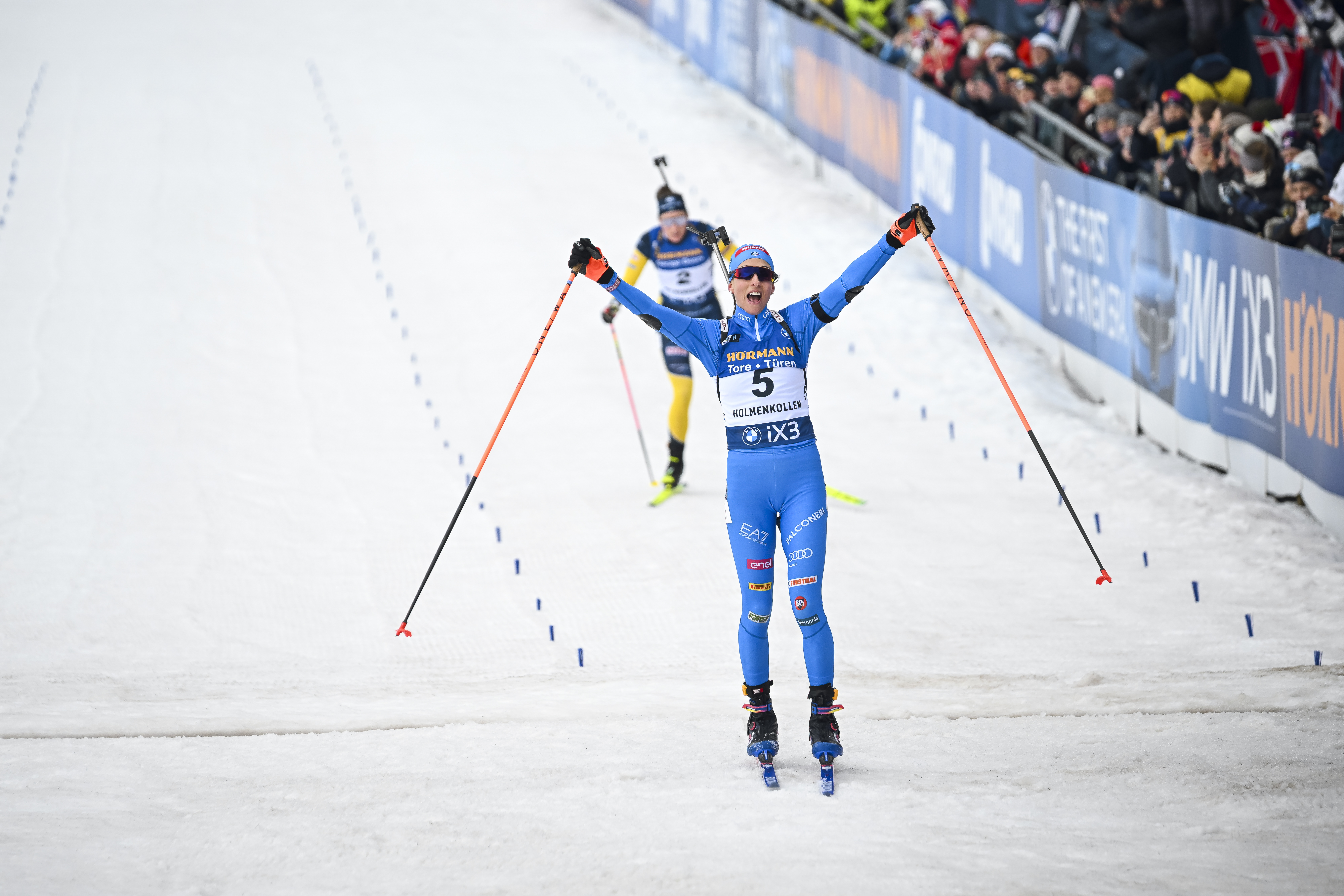 Lisa Vittozzi Wins Oslo Mass Start with Powerful Last Loop